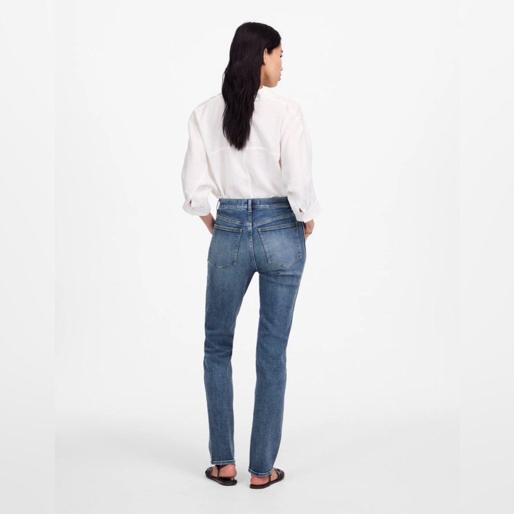 Madewell High Rise Stovepipe Jeans
